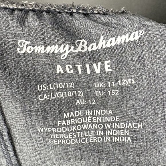 Tommy Bahama Boys Active 7" Shorts Size L (10/12) Blue Outdoor Beach Fishing - Picture 4 of 9